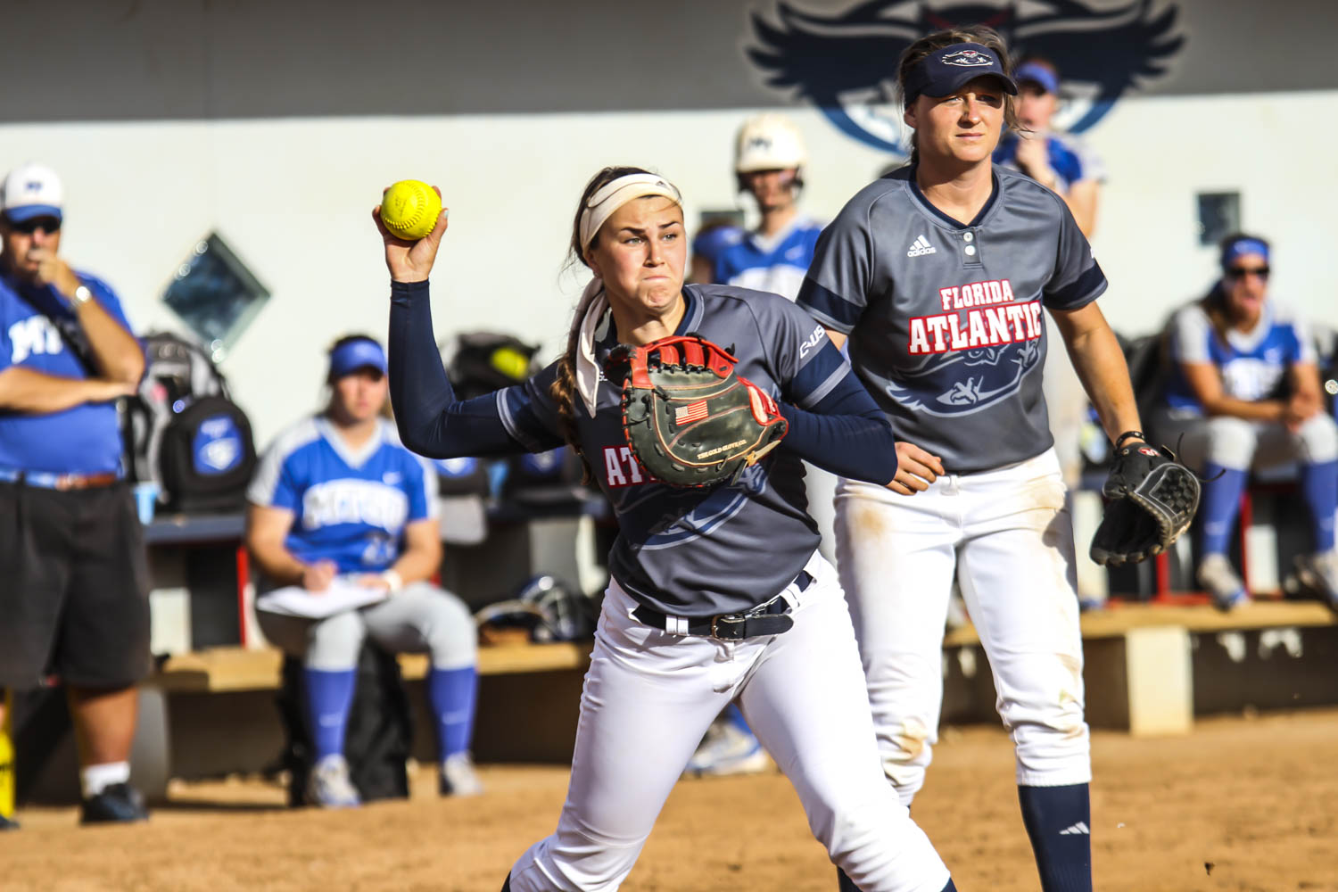 Softball FAU wins two out of three in hard fought series versus Middle