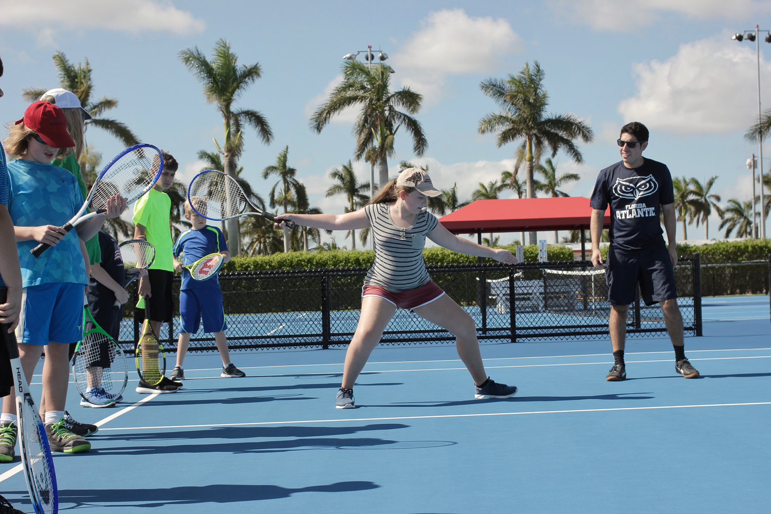 FAU senior starts Adaptive Tennis program UNIVERSITY PRESS