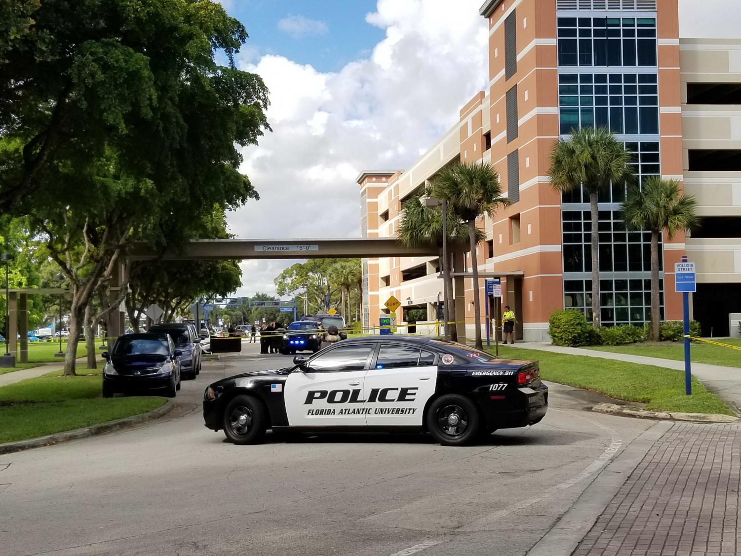 Death Near Parking Garage Causes Blockage University Press