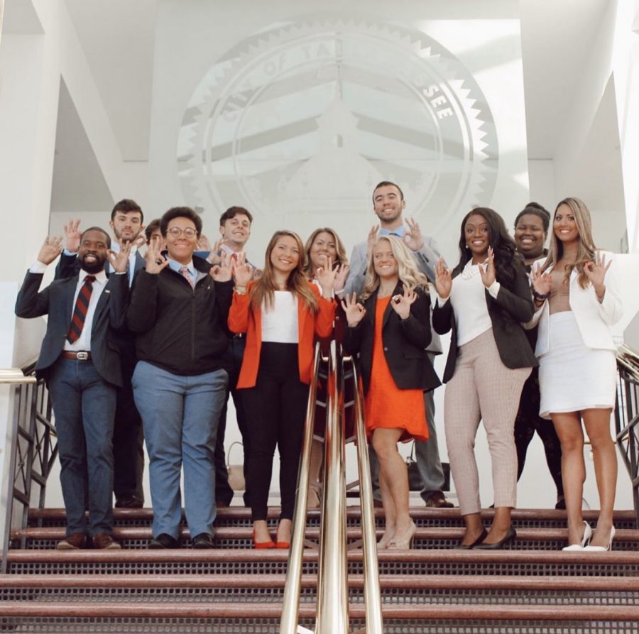 Student+Government+officials+and+students+at+the+Florida+Capitol+in+November.+Photo+courtesy+of+Student+body+Vice+President+Celine+Persauds+Instagram.