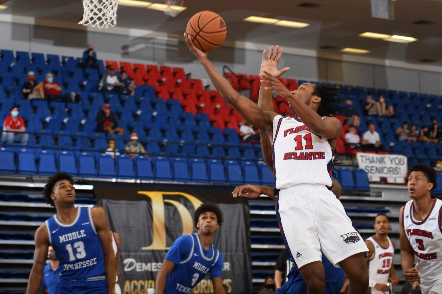 FAU Men’s Basketball Owls conclude regular season with a 6354 win