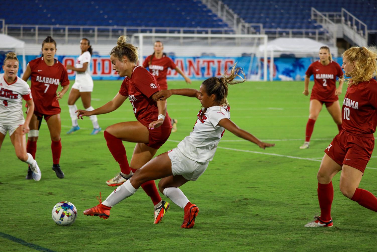 Gallery FAU Women’s Soccer kicks off against Alabama UNIVERSITY PRESS