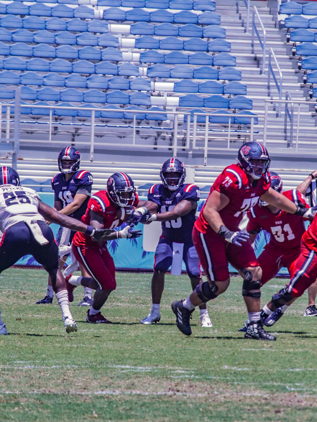 FAU Football Previewing the Offensive Line UNIVERSITY PRESS