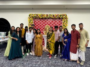 FAU Indian students at the “Ganesh Chaturthi" event on Sept. 12. 