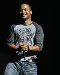 America's Funny Man, Ron G, laughs along with the audience during his stand-up comedy performance revolving around relationships and stereotypes. Photo by Melissa Landolfa.