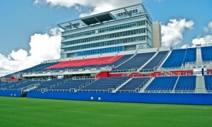 The GEO Group announced on April 1 that their deal with FAU over the naming rights of the stadium is over. Photo by Lamise Mansur.