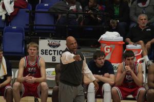 Jarvis chastises his team during a Jan. 18 game versus Old Dominion. Photo by Max Jackson