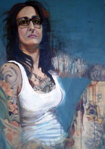 Soledad, Kandy Lopez, Oil on canvas. Photo courtesy of Professor Karen Leader.