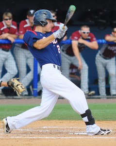 Infielder Brendon Sanger was one of the top players last season, with 49 runs and 60 hits. Photo by Michelle Friswell.