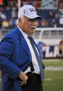 Former FAU football coach Howard Schnellenberger. Photo by Michelle Friswell.