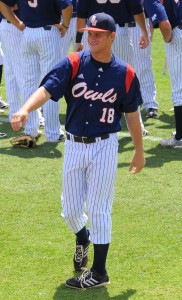 FAU senior pitcher Andrew Archer was recently named MVP of the South Florida Collegiate League. Archer pitched for the Pompano Beach Clippers last season, collecting 27 strikeouts, five saves, and a 3-0 record. Photo by Michelle Friswell.